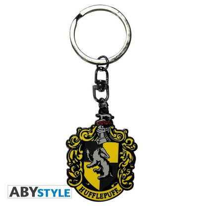 Harry Potter - Metall Schlüsselanhänger Hufflepuff