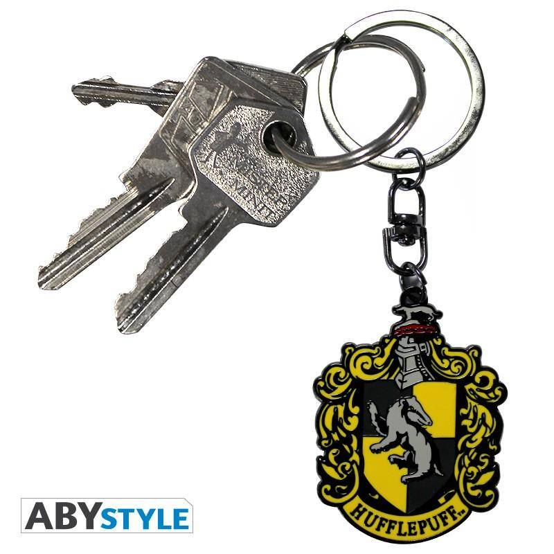 Harry Potter - Metall Schlüsselanhänger Hufflepuff