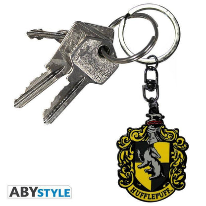 Harry Potter - Metall Schlüsselanhänger Hufflepuff