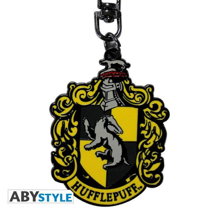 Harry Potter - Metall Schlüsselanhänger Hufflepuff