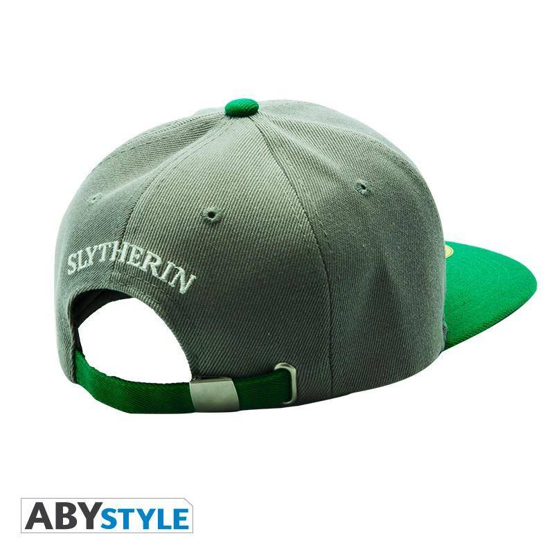 Harry Potter - Snapback Kappe - Grey & Green - Slytherin