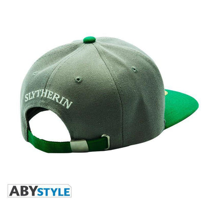 Harry Potter - Snapback Kappe - Grey & Green - Slytherin