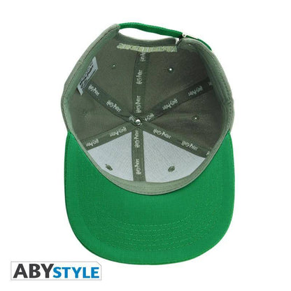 Harry Potter - Snapback Kappe - Grey & Green - Slytherin