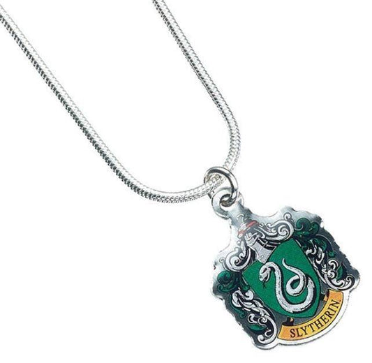 Harry Potter Halskette & Anhänger Slytherin (versilbert)