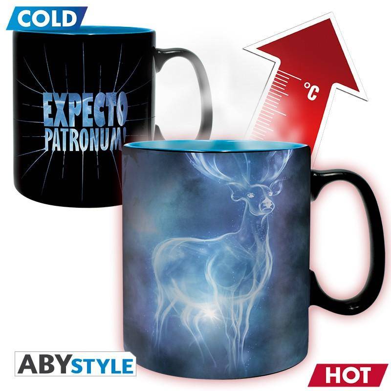 Harry Potter - Tasse Wärmewechsel - 460 ml - Patronus - mit Schachtel