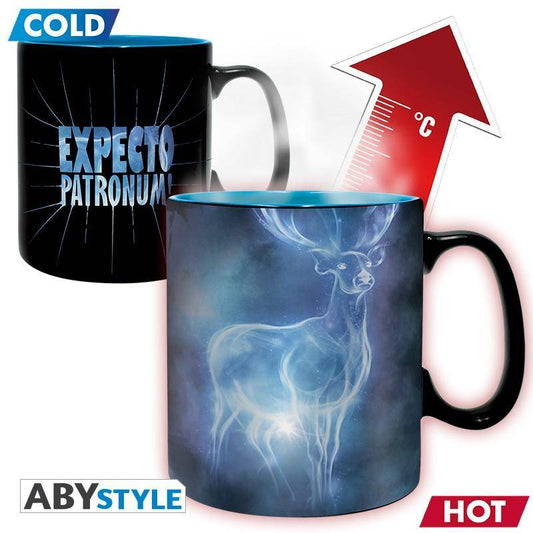 Harry Potter - Tasse Wärmewechsel - 460 ml - Patronus - mit Schachtel