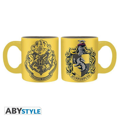 Harry Potter 2 Espressotassen Slytherin und Hufflepuff Set