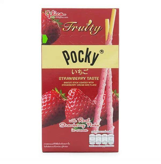 Pocky - Fruchtige Erdbeere 35 g