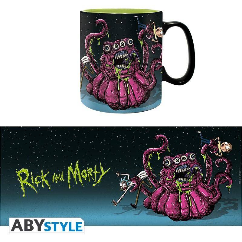 Rick and Morty Tasse Monsters King Größe