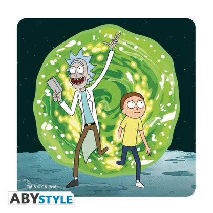 Rick and Morty 4 Untersetzer Generisches Set