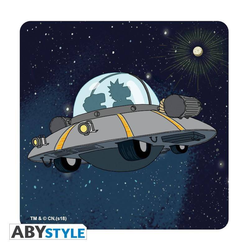 Rick and Morty 4 Untersetzer Generisches Set