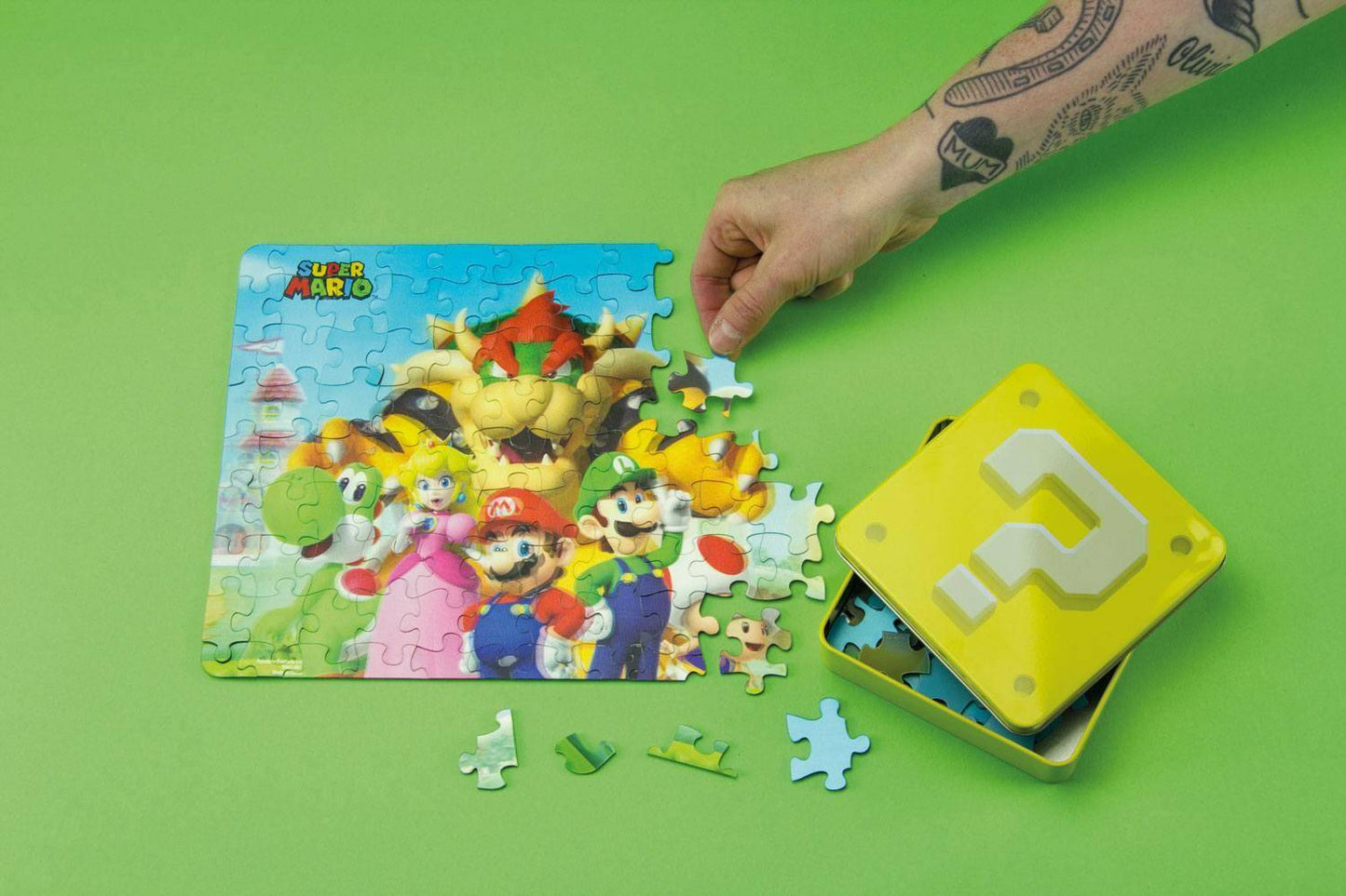 Super Mario Puzzle 3D Characters