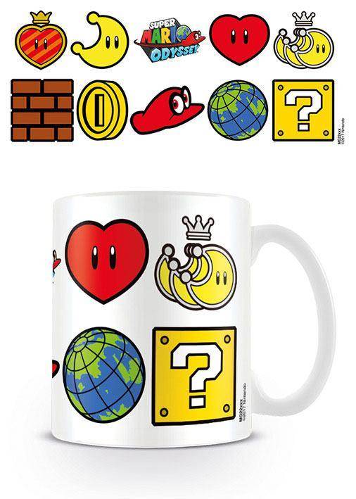 Super Mario Odyssey Tasse Icons