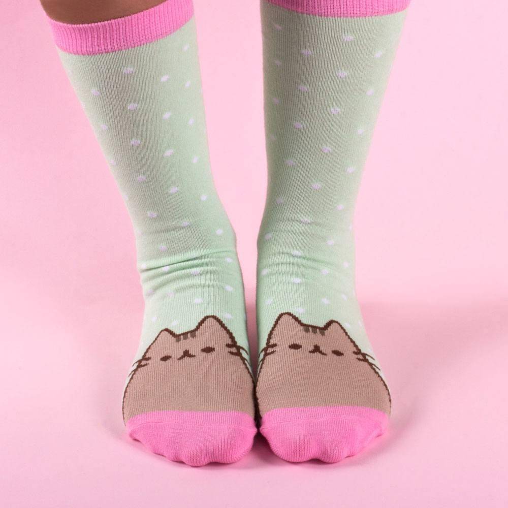 Pusheen Tasse mit Socken Mermaid
