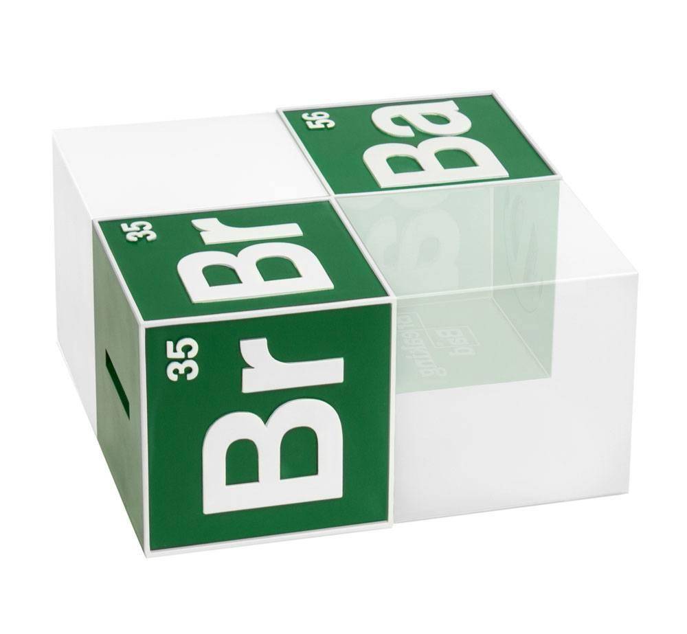 Breaking Bad Spardose / Buchstütze BrBa Logo