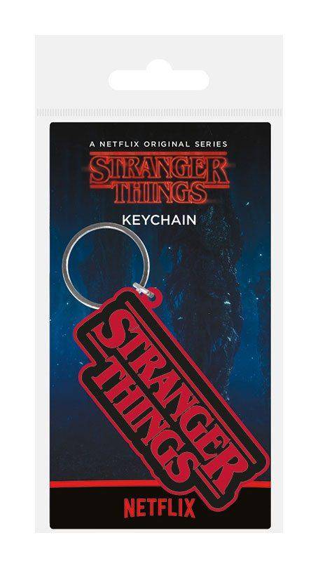 Stranger Things - PVC Schlüsselanhänger Logo