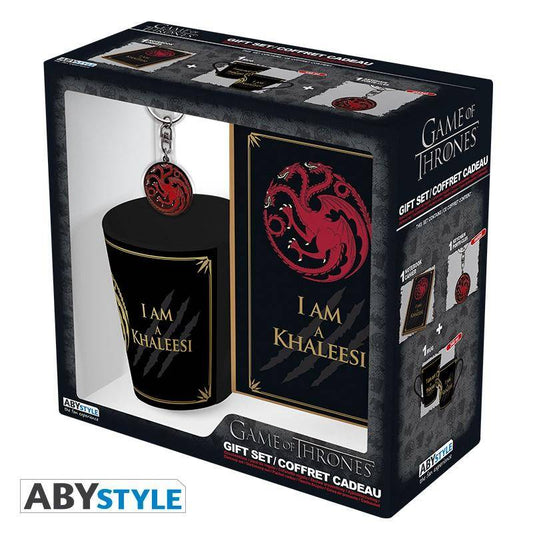 Game Of Thrones Pack Targaryen Tasse + Schlüsselanhänger + Notizbuch