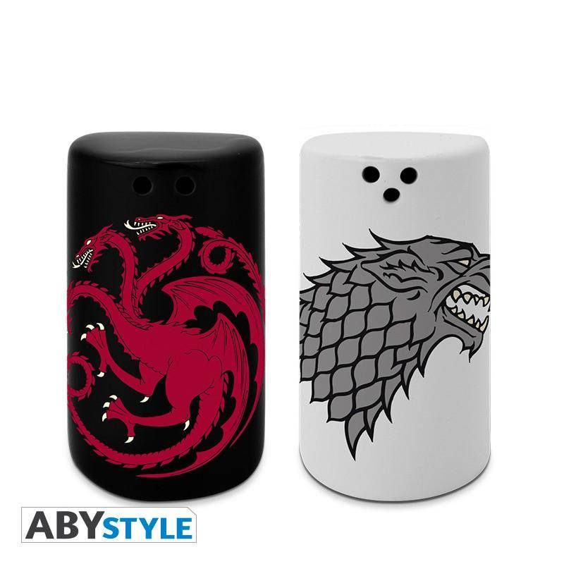 Game Of Thrones Salz & Pfefferstreuer Stark & Targaryen