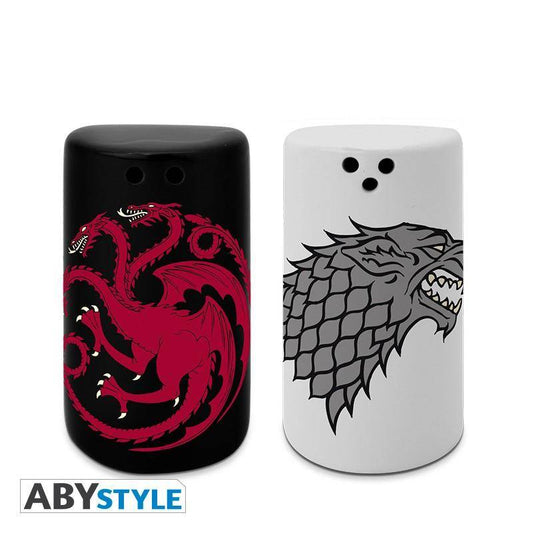 Game Of Thrones Salz & Pfefferstreuer Stark & Targaryen