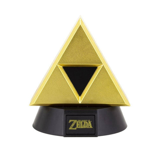 The Legend of Zelda 3D Icon Lampe Gold Triforce 10 cm