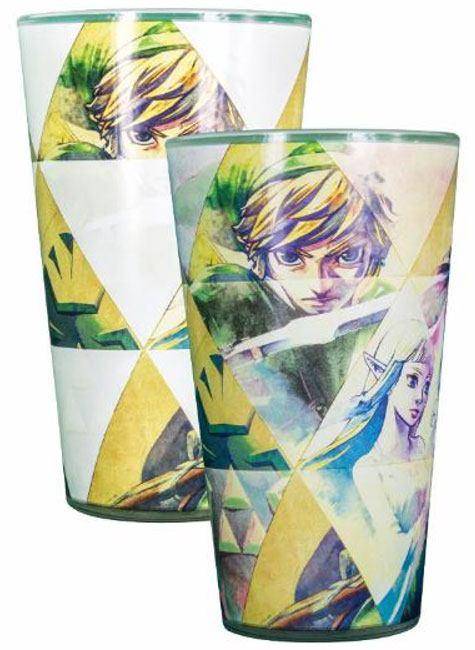 The Legend of Zelda Glas mit Farbwechseleffekt Hyrule