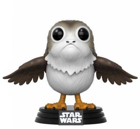 Star Wars Episode VIII POP! Vinyl Wackelkopf-Figur Porg 9 cm