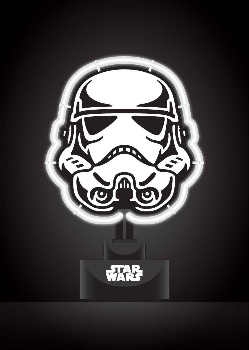 Star Wars Neon-Leuchte Stormtrooper 17 x 24 cm