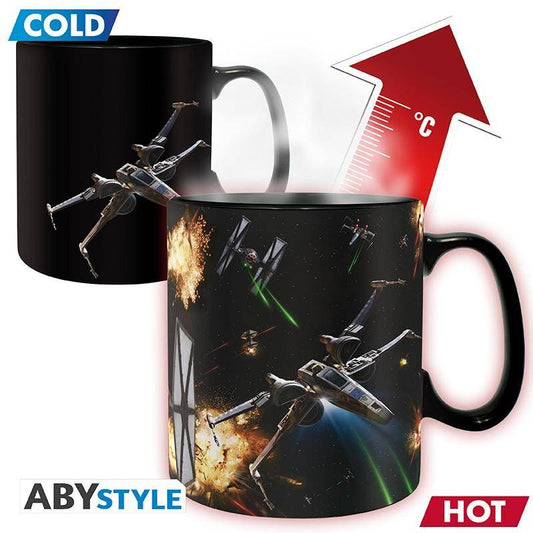 Star Wars - Tasse mit Thermoeffekt Space Battle - 460 ml