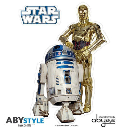 Star Wars Sticker R2-D2 & C-3PO (16x11cm)