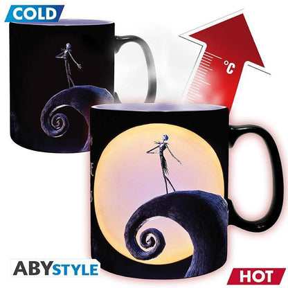 Nightmare before Christmas Wärmetausch Tasse Jack & Moon King size