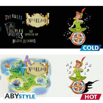 Disney Wärmetausch Tasse Peter Pan Nimmerland King size