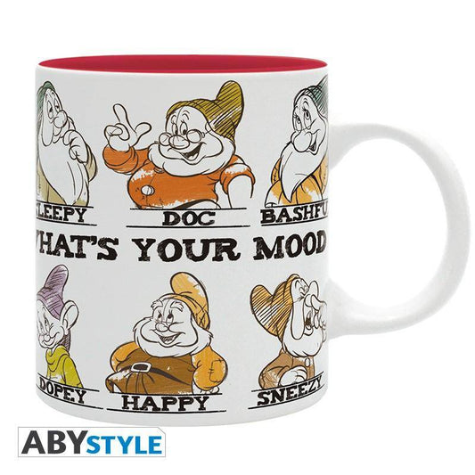 Disney Tasse Schneewittchen 6 Zwerge und Grumpy