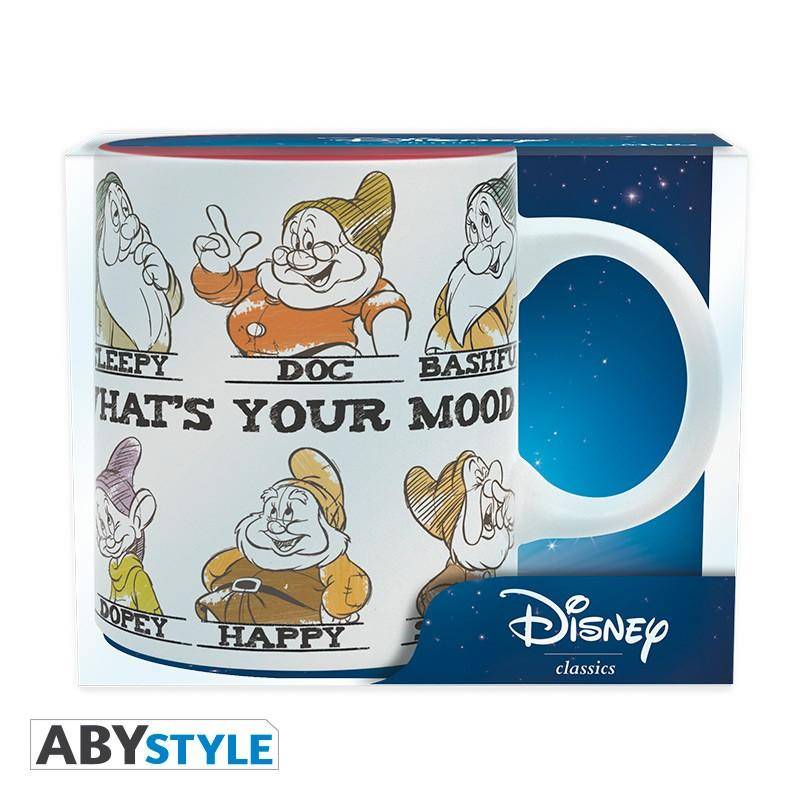 Disney Tasse Schneewittchen 6 Zwerge und Grumpy