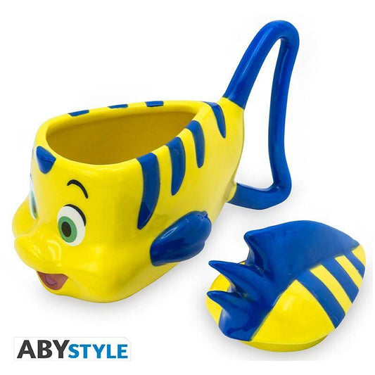 Disney 3D Tasse Die kleine Meerjungfrau Flunder