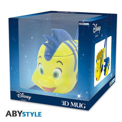 Disney 3D Tasse Die kleine Meerjungfrau Flunder