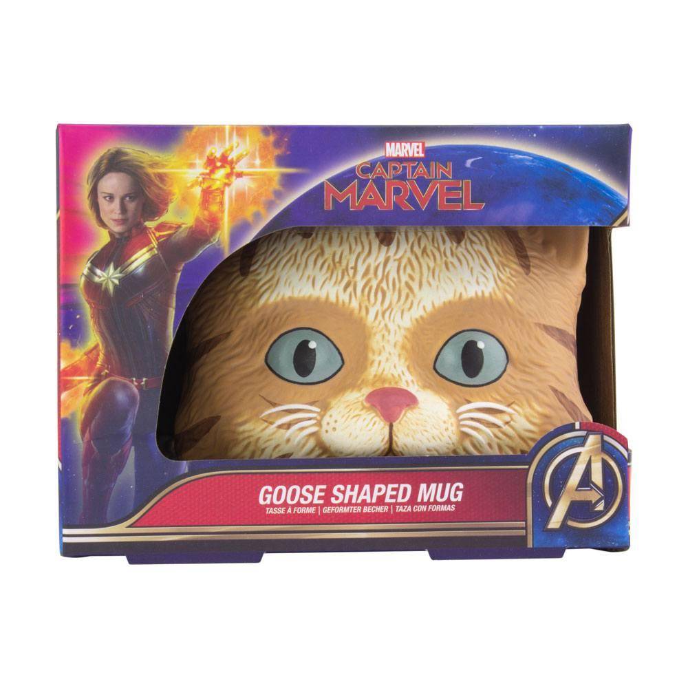 Captain Marvel Tasse Shaped Goose