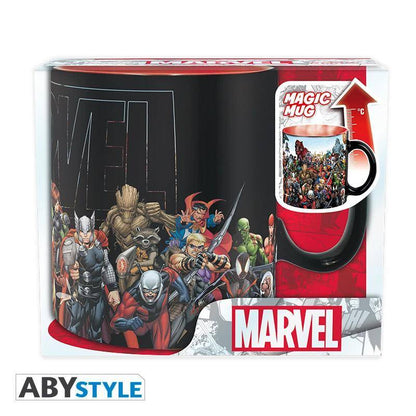 Marvel - Tasse mit Thermoeffekt Gruppe - 460 ml