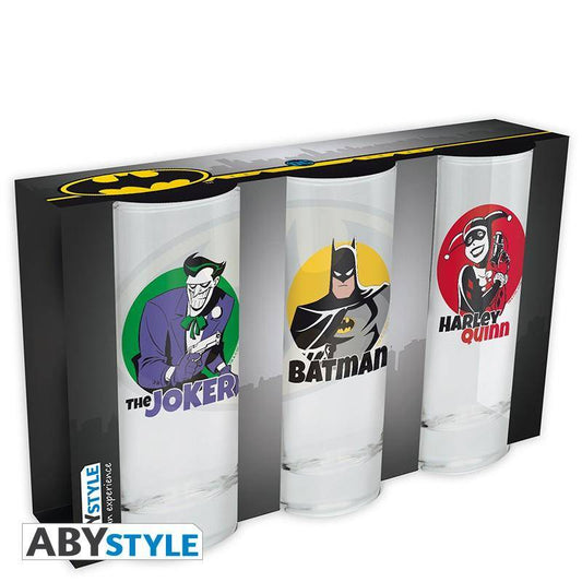 DC Comics 3 Gläser Set
