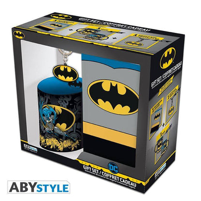 DC Comics Pack Batman Tasse + Schlüsselanhänger + Notizbuch