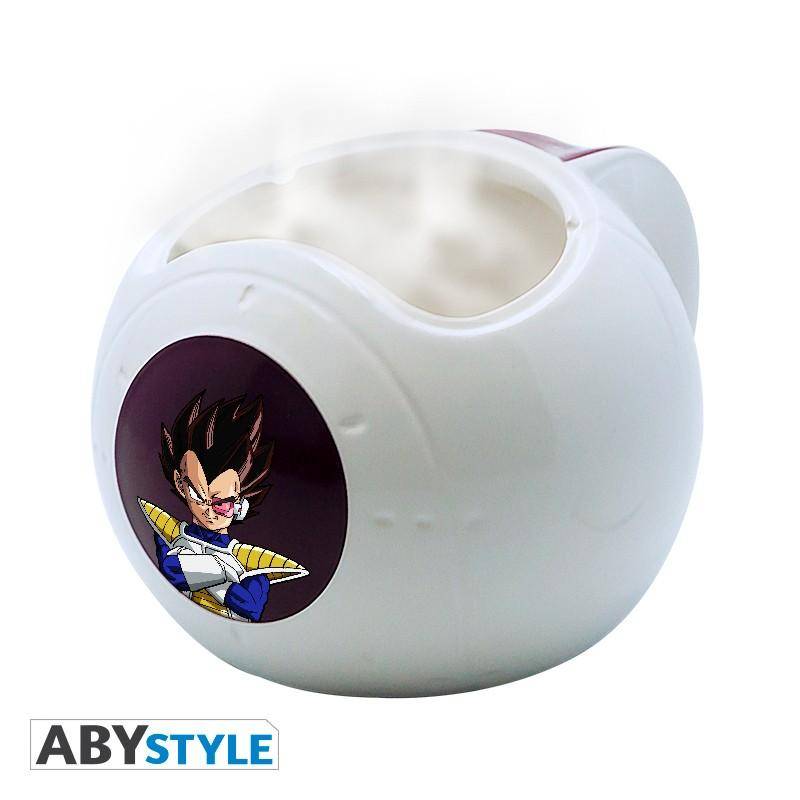 Dragon Ball - Tasse 3D - Wärmewechsel - Vegeta-Raumschiff