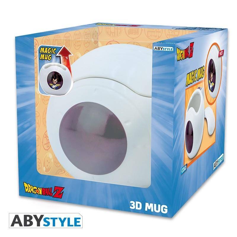Dragon Ball - Tasse 3D - Wärmewechsel - Vegeta-Raumschiff