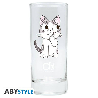 Kleine Katze Chi - Glas "Chi-Fresser"