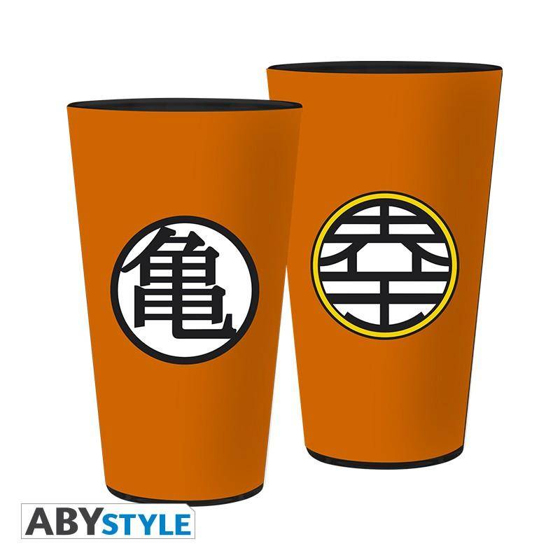 Dragon Ball - Großes Glas - 400ml - Kame & Kaio - Box
