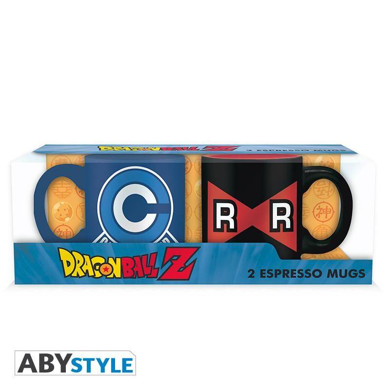 Dragon Ball - Set 2 Espressotassen - 110 ml - Capsule C VS R Ribbon