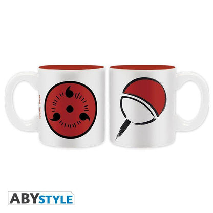 Naruto Shippuden - Set 2 Espresso Tassen - 110 ml - Konoha & Uchiha