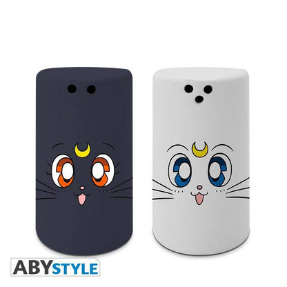 Sailor Moon - Salz- & Pfefferstreuer - Luna & Artemis