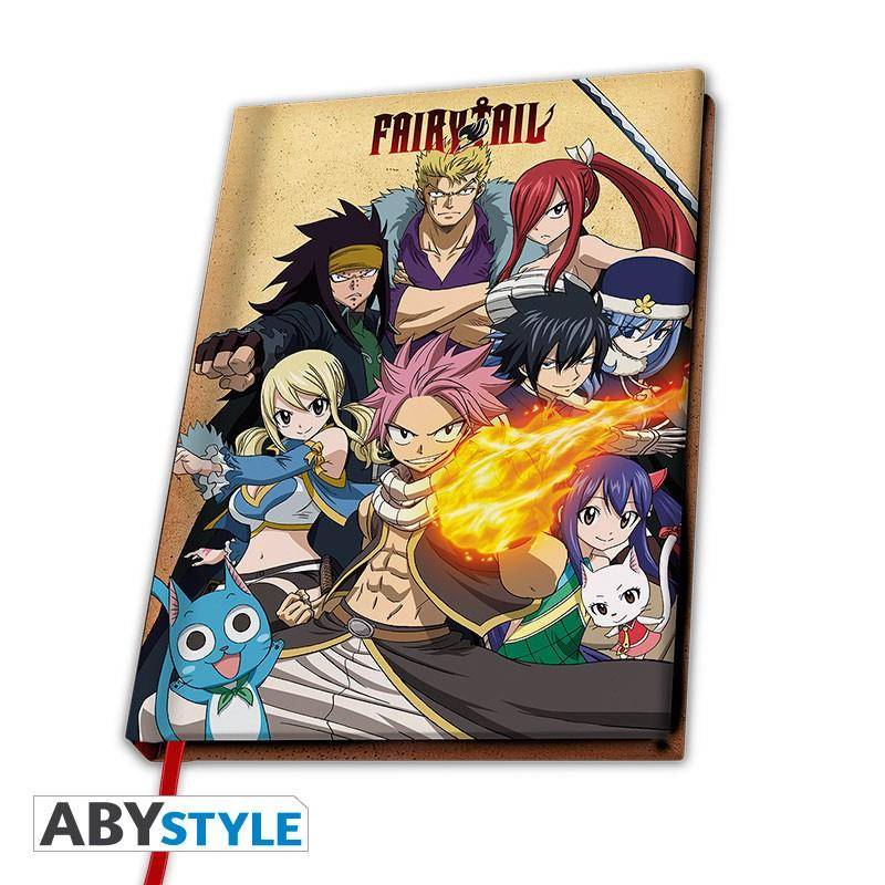 Fairy Tail - A5 Notizbuch "Gruppe