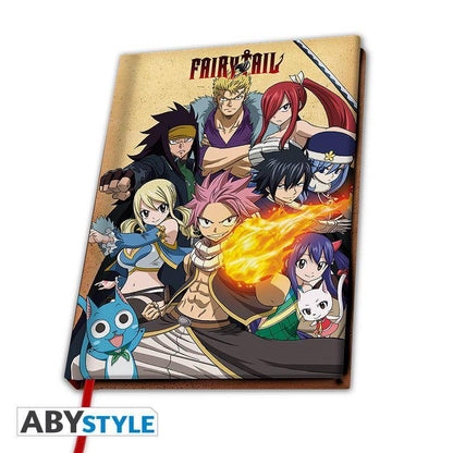 Fairy Tail - A5 Notizbuch "Gruppe