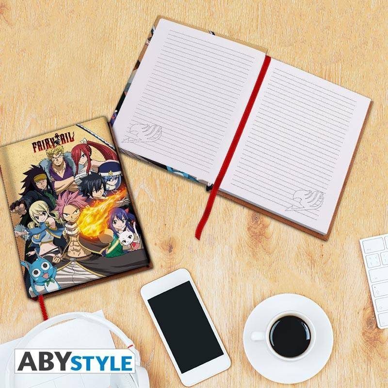 Fairy Tail - A5 Notizbuch "Gruppe
