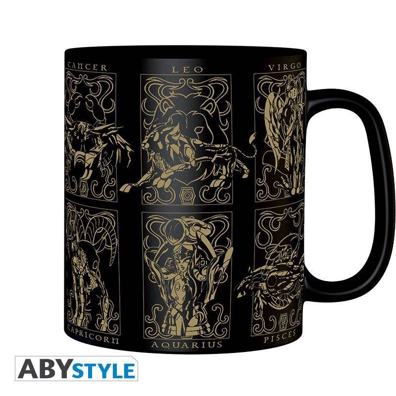 Saint Seiya - Tasse - 460 ml - Gold Armors - Box